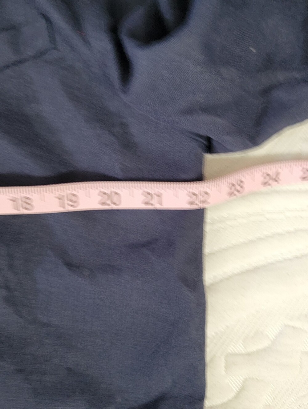 NWT Open Edit Oversized Women's Large Navy Linen Blend One Button Blazer Jacket - Picture 8 of 9